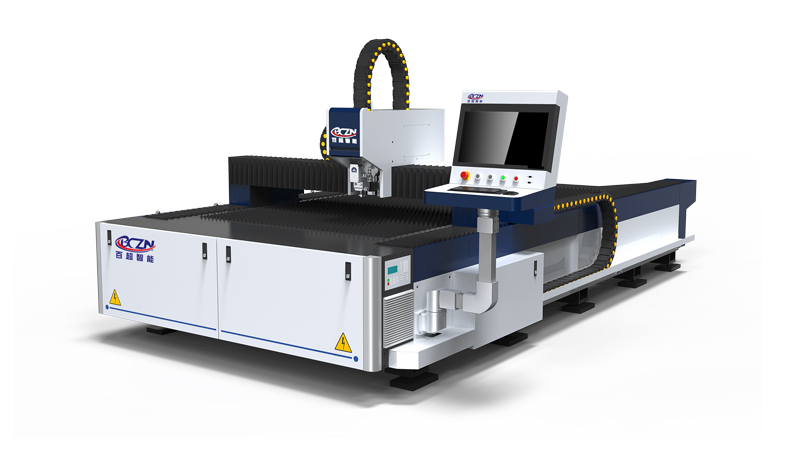 BCL Single platform open fiber laser cutting machine  3D animation interpretation